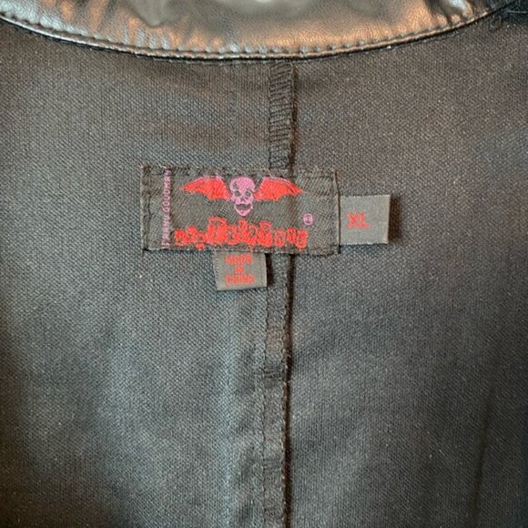 Vintage EUC Tripp NYC Black PVC Pleather Vegan Leather Fetish Dress XL Goth Punk - Picture 5 of 6